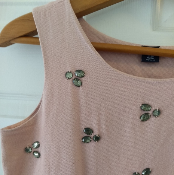 GapKids Pink Drop Waist Dress with Stones Sz XXL - Picture 2 of 6